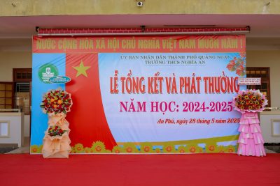 LỄ TỔNG KẾT VÀ PHÁT THƯỞNG NĂM HỌC 2024–2025