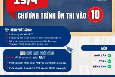 CHƯƠNG TRÌNH TRUYỀN HÌNH ÔN THI VÀO LỚP 10 & TỐT NGHIỆP THPT