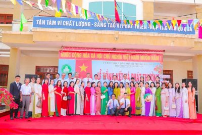 NHỮNG BÔNG HOA TƯƠI THẮM CỦA TRƯỜNG THCS NGHĨA AN