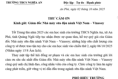 🌕✨ Trung thu yêu thương – Hành trình sẻ chia cùng Vinasoy ✨🌕