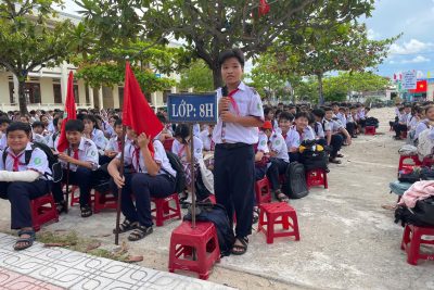 TRƯỜNG THCS NGHĨA AN TỔ CHỨC TUYÊN TRUYỀN, GIÁO DỤC PHÁP LUẬT CHO HỌC SINH