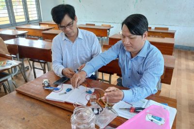 TRƯỜNG THCS NGHĨA AN THƯỜNG XUYÊN TỔ CHỨC DẠY HỌC STEM GÓP PHẦN PHÁT TRIỂN NHIỀU KỸ NĂNG QUAN TRỌNG CHO HỌC SINH