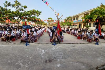 TRƯỜNG THCS NGHĨA AN HƯỞNG ỨNG NGÀY SÁCH VÀ VĂN HÓA ĐỌC VIỆT NAM NĂM 2026